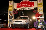 Rallye Český Krumlov: Jiří Trojan / Eva Trojanová (foto: P.Kacerovský)